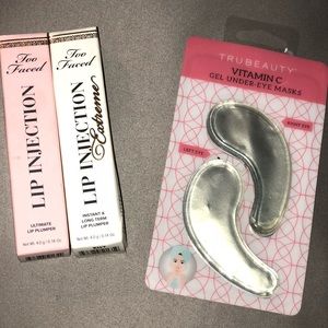 Too faced lip plumpers +eyemask